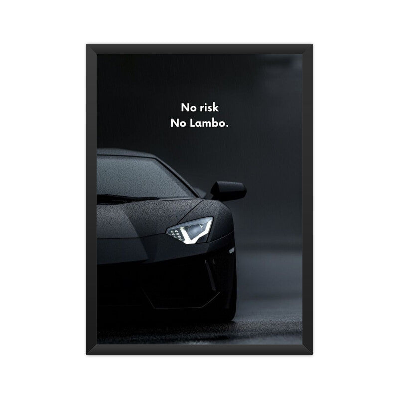 FEARLESS LAMBORGHINI POSTER