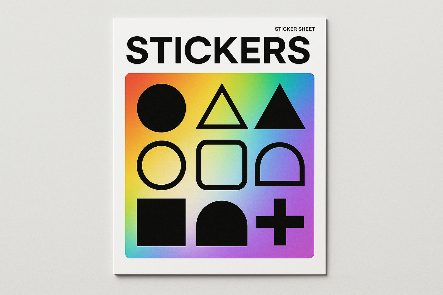 Pack of 5 Sticker Sheets