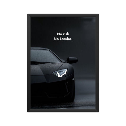 FEARLESS LAMBORGHINI POSTER