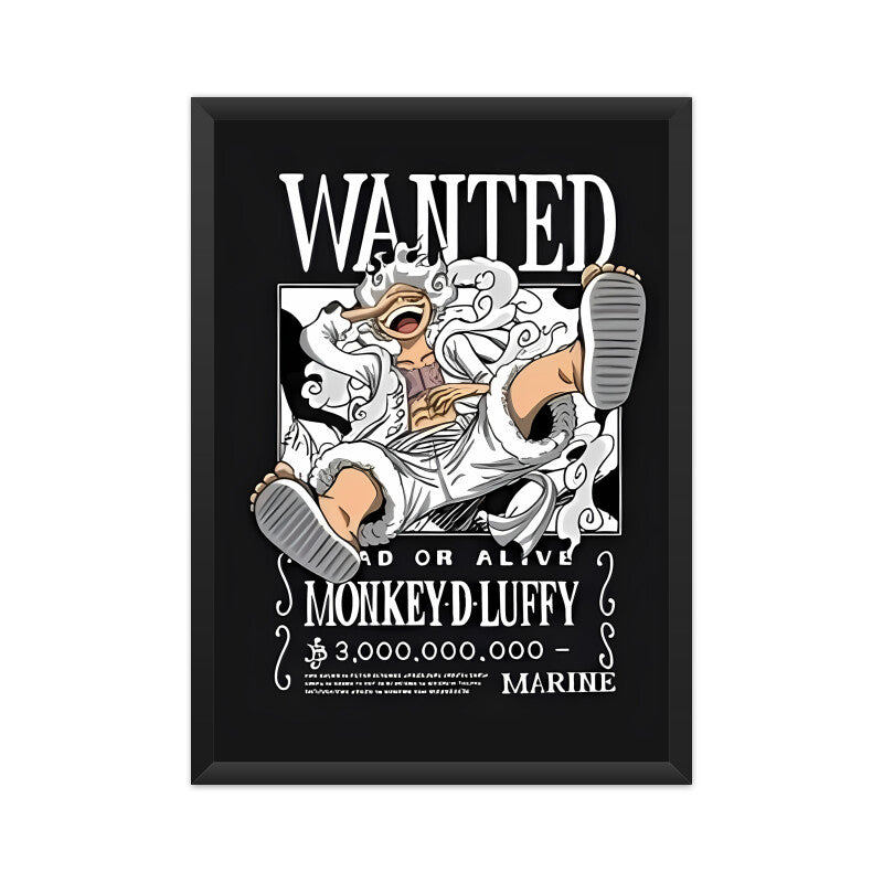 ONE PIECE LUFFY - WANTED POSTER