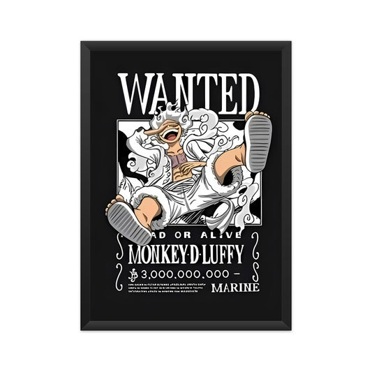 ONE PIECE LUFFY - WANTED POSTER