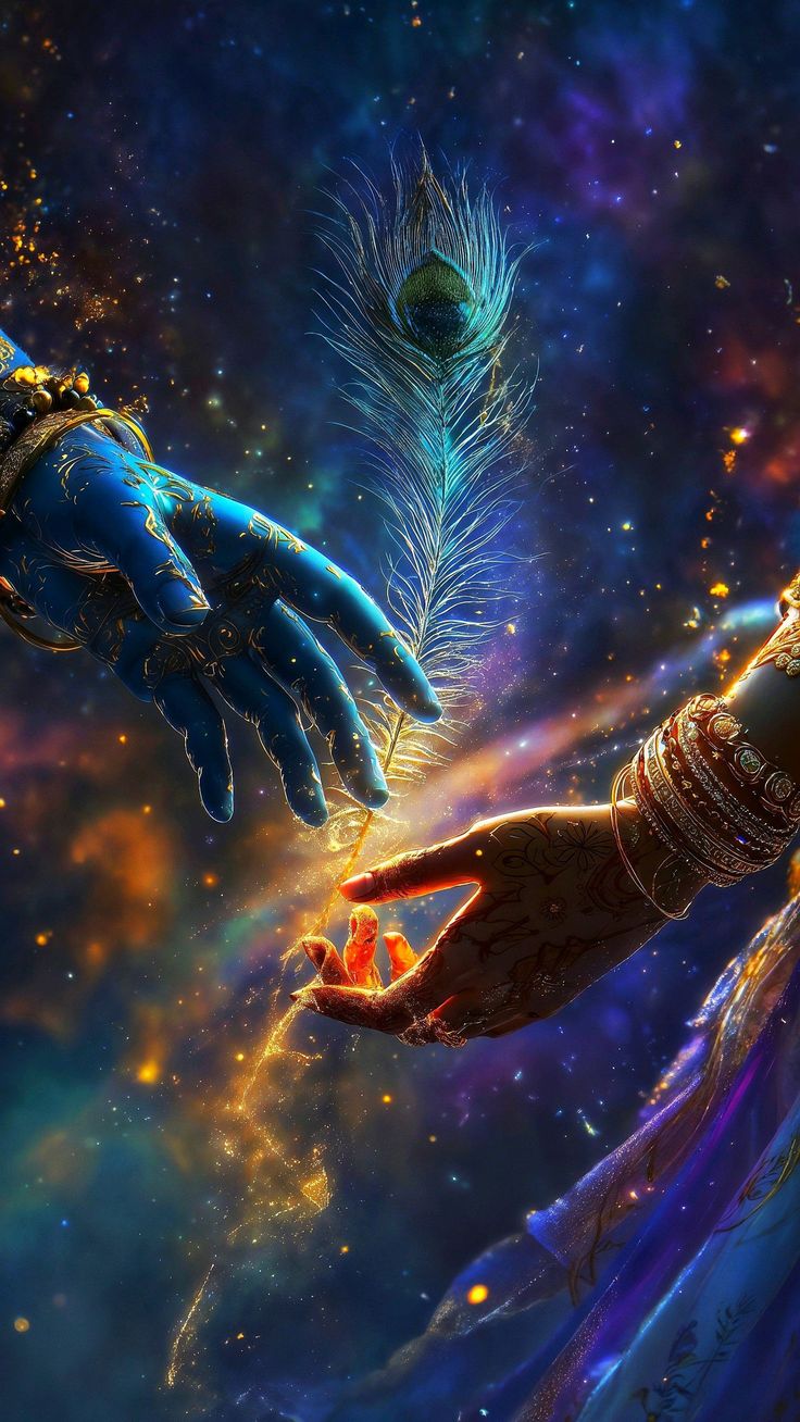 Radha Krishna ~ digital wallpaper pack